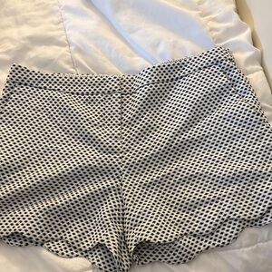 Stylish Black and White Women Shorts